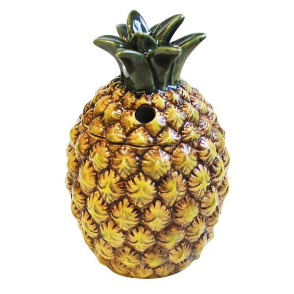 Tiki mug pineapple with lid 600 ml